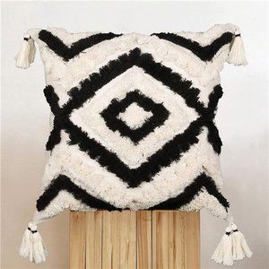 Boho Throw Cover 18x18" No Pillow Insert 1Pcs